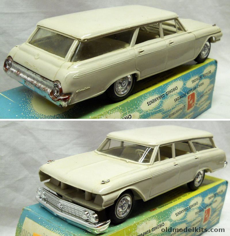 AMT 1/25 1962 Ford Country Sedan Station Wagon Promo plastic model kit